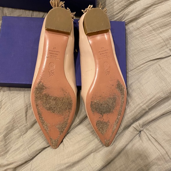 Aquazzura Firenze Forever Marilyn Tassel Flat 41 - Picture 10 of 11